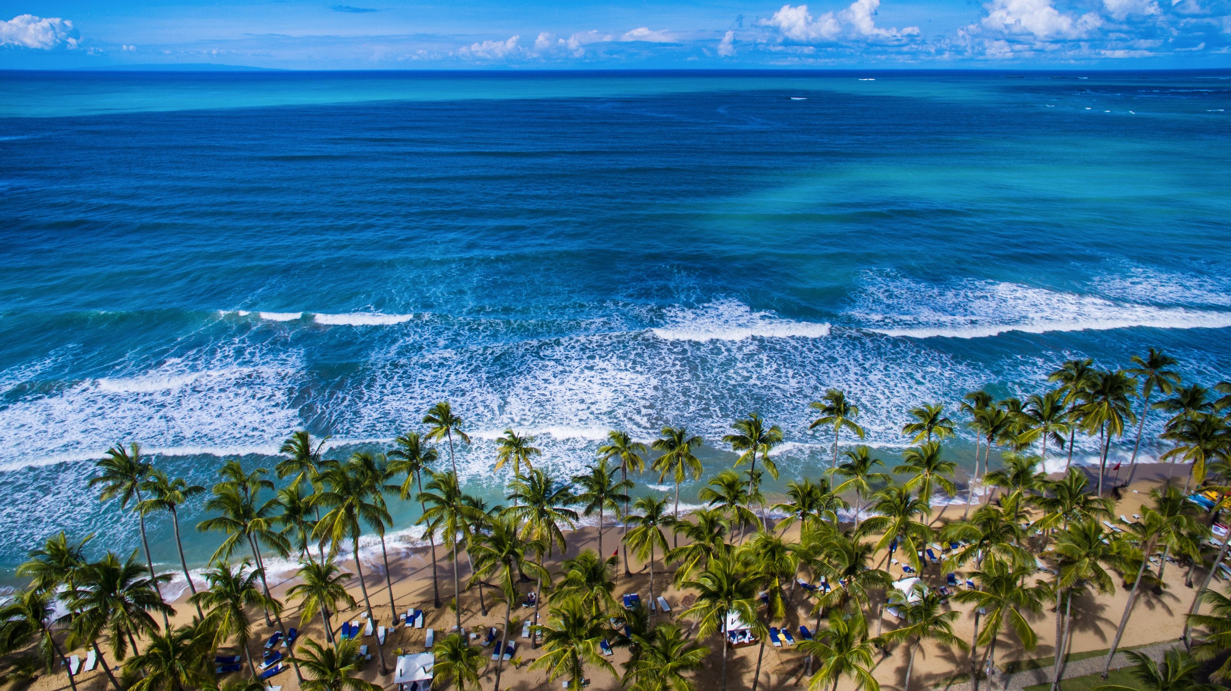 Viva V Samana By Wyndham, A Trademark Adults All Inclusive Las Terrenas Luaran gambar Atlantic Ocean shoreline in Punta Cana